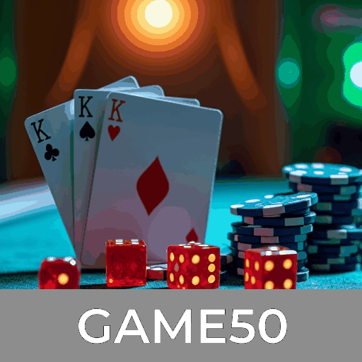 GAME50: Caça-Níqueis - Mega Prêmios, Jogos de Mesa - Estratégia, Cassino ao Vivo - Imersão Total